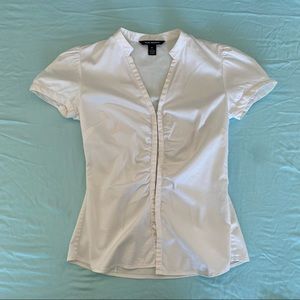 white club monaco button up blouse